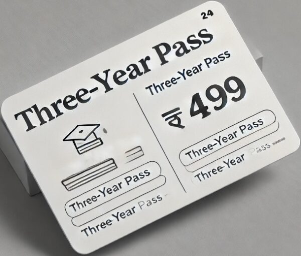 Three Year Pass